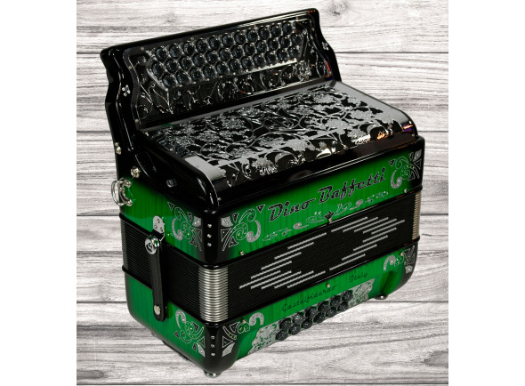 Dino Baffetti Supertuga Verde/Preto Dino Baffetti Supertuga Verde/Preto